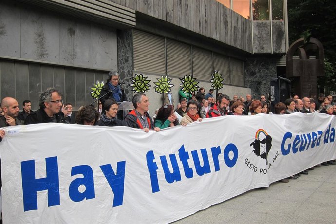 Acto de despedida de Gesto por la Paz