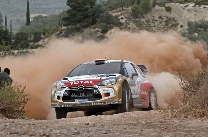 Dani Sordo en el Rally de Acrópolis