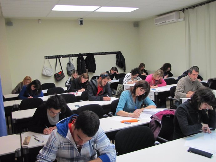 Comienzan los exámenes en la UNED de Tudela.
