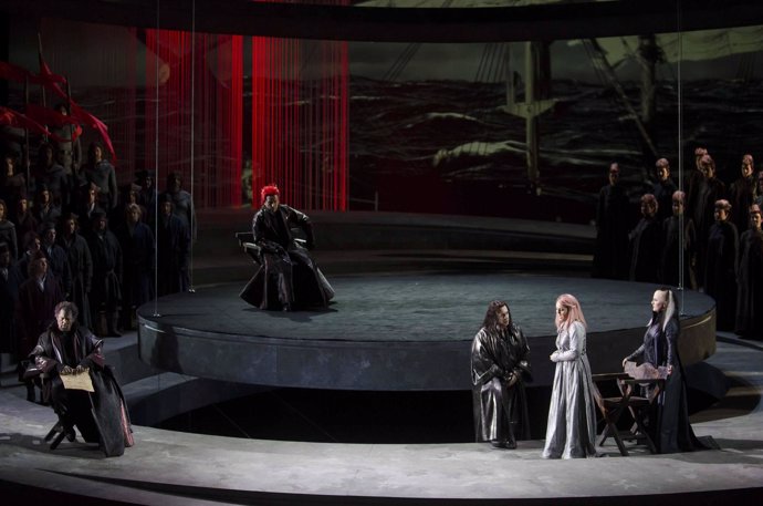 Un momento de la ópera Otello en el Palau de les Arts