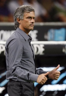 El entrenador del Inter de Milán, José Mourinho
