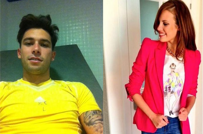 Jota Peleteiro y Jessica Bueno