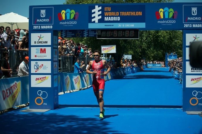 El triatleta español Javier Gómez Noya