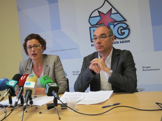 Carme Adán y Francisco Jorquera en rueda de prensa