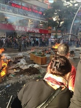 Altercados en Turquía