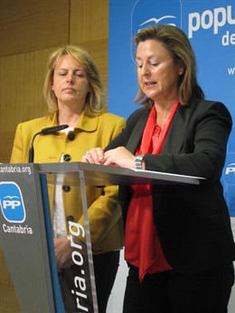 Las diputadas nacional María Jesús Susinos y Ana Madrazo