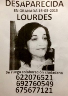 Mujer desaparecida en Granada