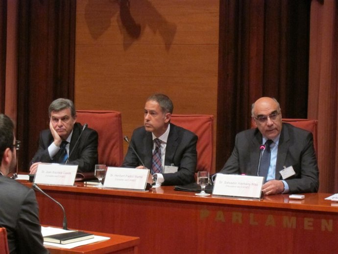 Joan B.Casas, Heribert Padrol y Salvador Alemany (Carec)