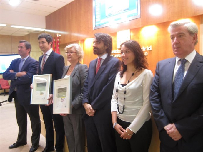 Entrega del certificado BREEAM al hospital Infanta Sofía
