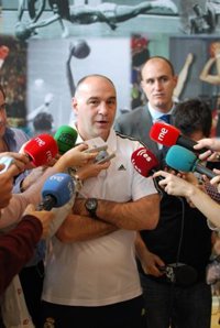 Pablo Laso: "Espero al mejor CAI, pero vamos a Zaragoza con una buena situación"