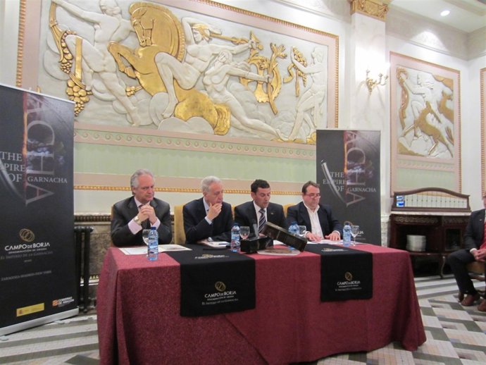 Javier Hermosilla, Modesto Lobón, Eduardo Ibáñez y Jose Luis Izuel.