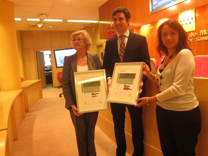 Entrega del certificado BREEAM al hospital Infanta Sofía
