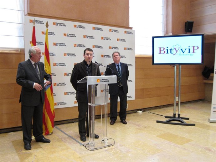 Presentación de la expansión de la empresa aragonesa Bityvip