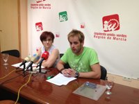 IU-Verdes critica la actitud "intransigente" de Educación en torno al acuerdo de interinos