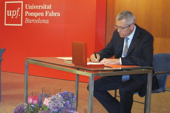 El rector de la UPF, Jaume Casals