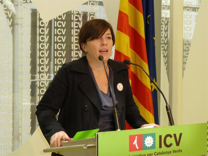 La portavoz de ICV-EUIA en el Congreso de Diputados, Laia Ortiz
