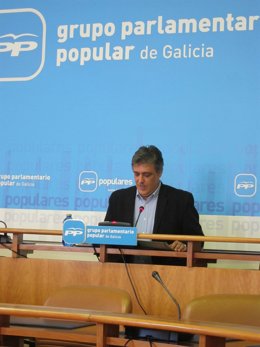 El portavoz parlamentario del PPdeG, Pedro Puy