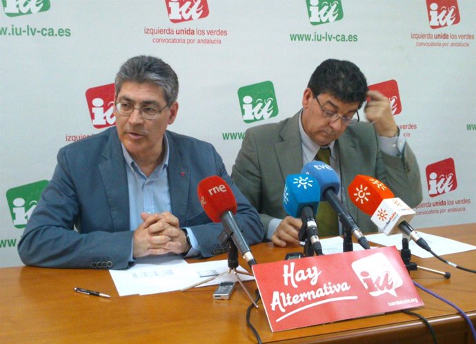 Diego Valderas, hoy junto a José Luis Pérez Tapias
