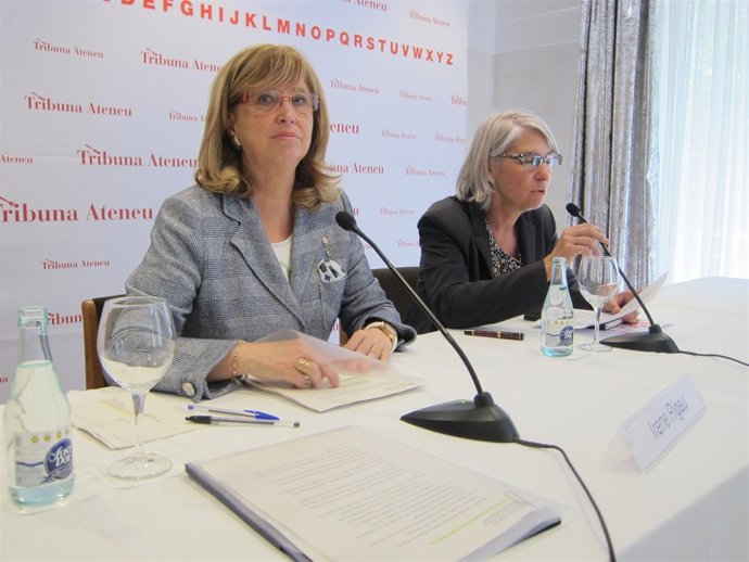 Irene Rigau y Pilar de la Torre