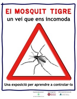 Exposición sobre el mosquito tigre