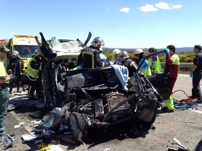 Una foto del siniestro