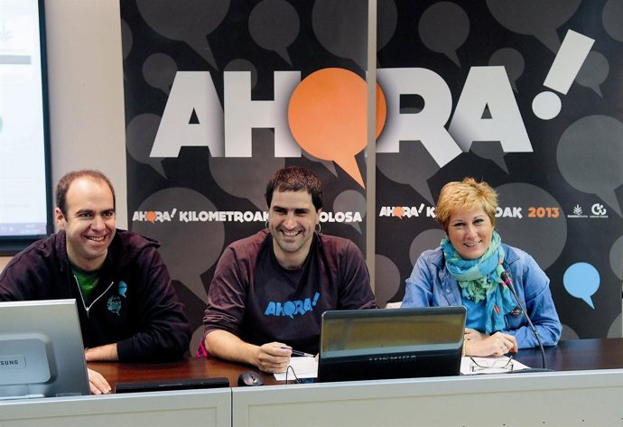 Rueda de prensa de Kilometroak 2013