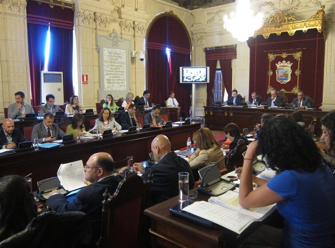 Pleno del Ayuntamiento de Málaga
