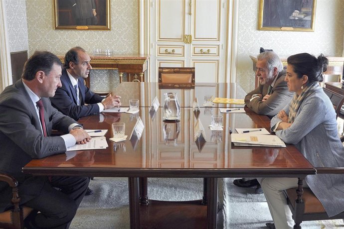 Diego con el secretario de Estado de Administraciones Públicas