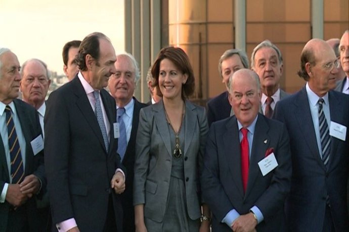 Yolanda Barcina amadrina el nuevo 'Círculo de Navarra'