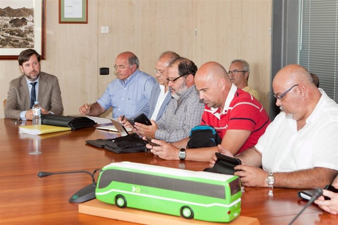 Alonso, con los trabajadores