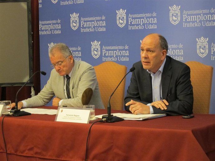 Juan José Echeverría y Fernando Nagore.