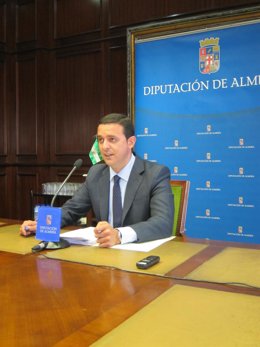 El vicepresidente de la Diputación de Almería, Javier Aureliano García (PP)