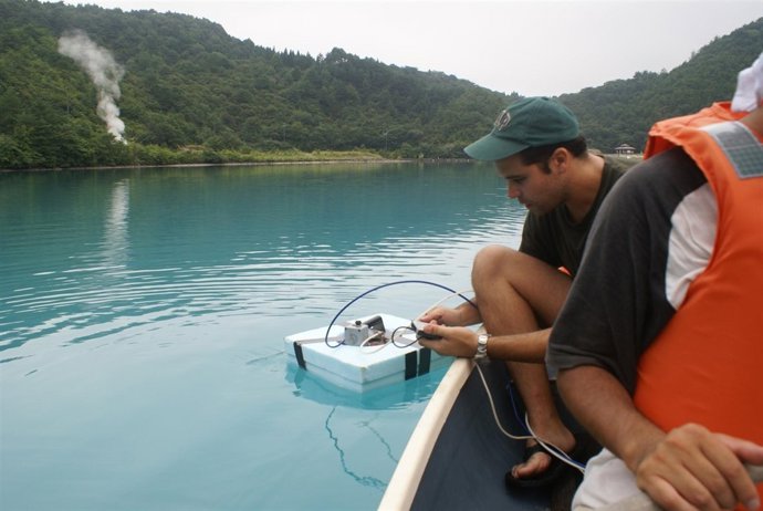 Científicos del Involcan         