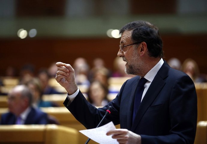 Mariajo Rajoy en el Senado