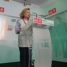 Amparo Rubiales, hoy en rueda de prensa