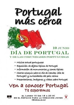 Cartel Día de Portugal