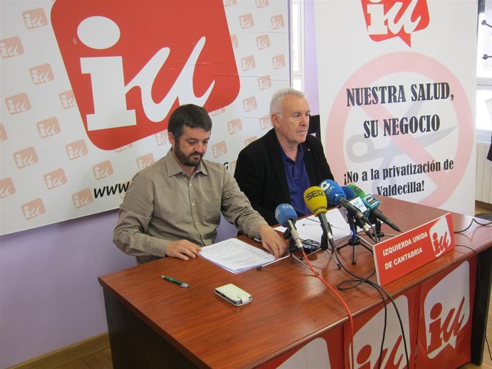 Jorge Crespo y Cayo Lara