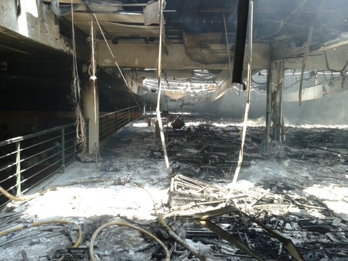 Estado en el que ha quedado la nave