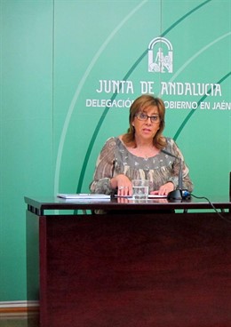La delegada del Gobierno andaluz en Jaén, Purificación Gálvez.