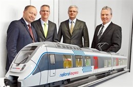 Trenes que Bombardier suministrará a National Express