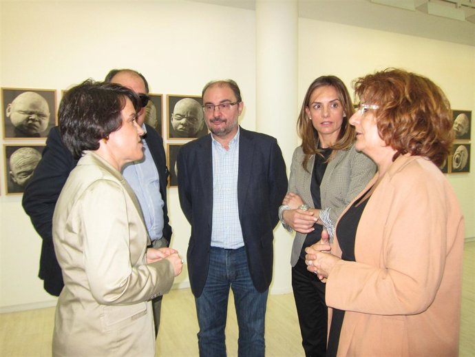 Causapié y Lambán han visitado este martes la Casa de la Mujer de Zaragoza