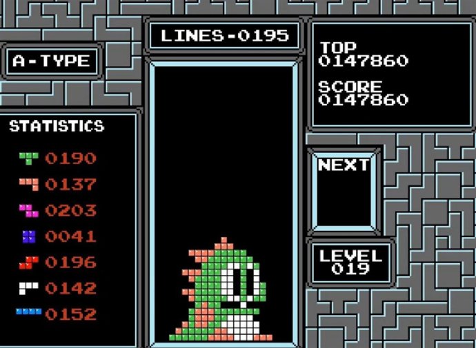 Un algoritmo crea personajes de videojuegos con el Tetris