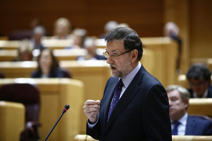 Mariano Rajoy en el Senado