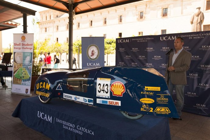 Presentación del Sun Rider, del UCAM Racing Team