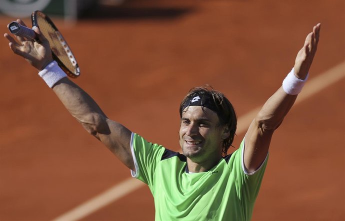 David Ferrer tras acceder a semifinales de Roland Garros