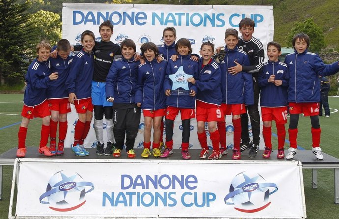 Enfaf Andorra, de la Danone Nations Cup