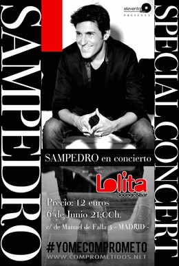 COMPROMETIDOS Y DAVID SAMPEDRO, CONCIERTO BENÉFICO