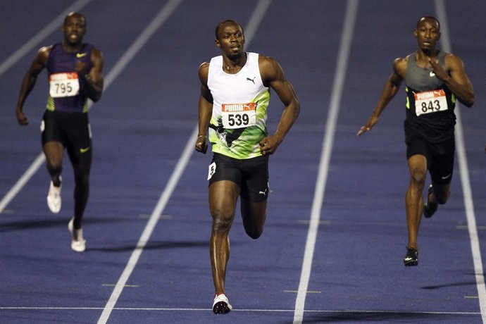 Usain Bolt Trials Jamaica 200 Metros