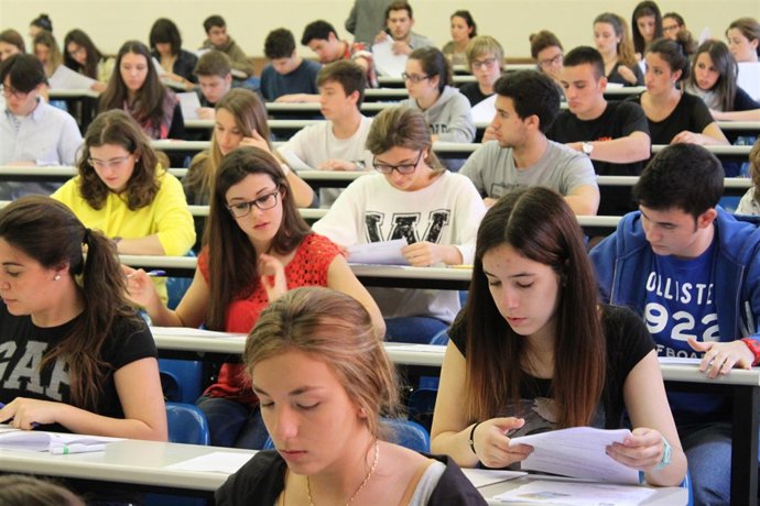 Selectividad, alumnos de La Rioja