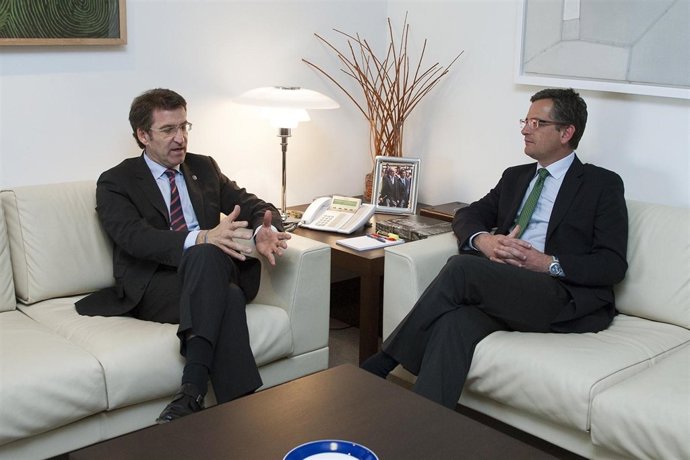 Alberto Núñez Feijóo se reúne con Antonio Basagoiti
